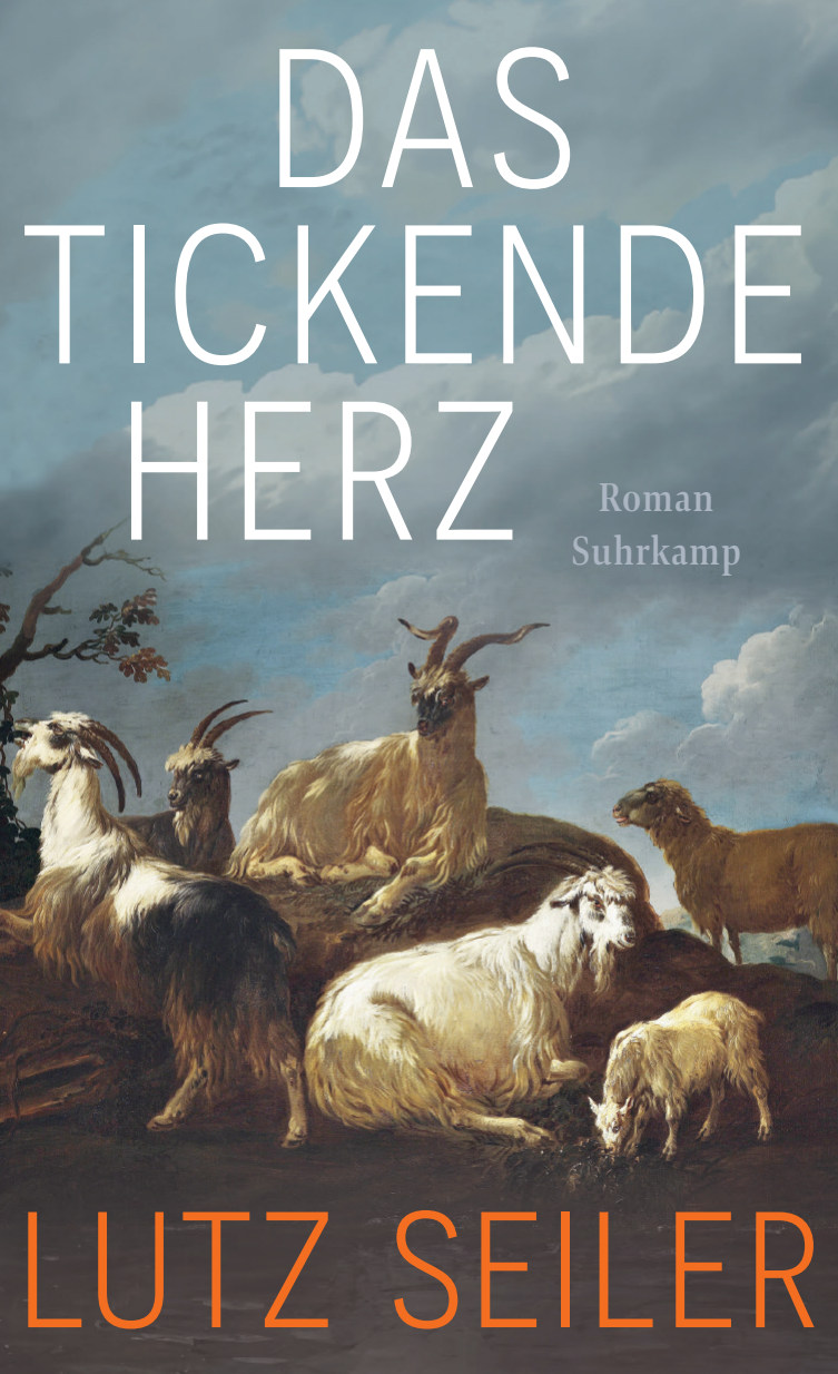 Buchcover: Lutz Seiler. Das tickende Herz.