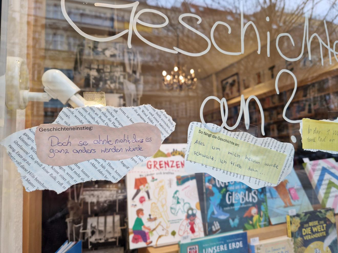 Textideen zum Thema Wie fämgt eine gute Geschichte an?